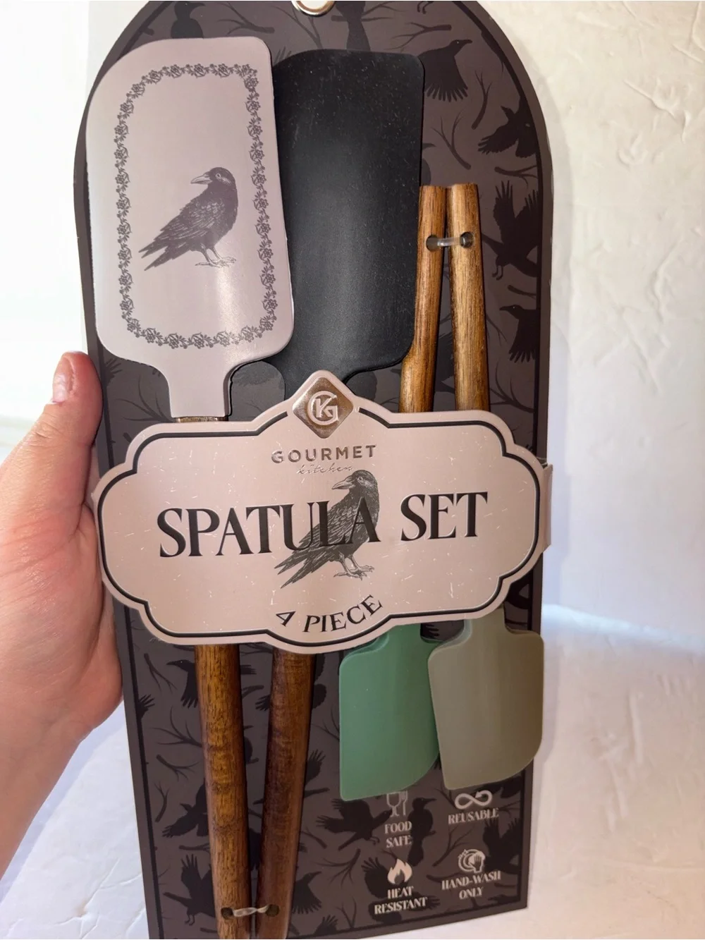 NWT - 4pc: Gourmet Kitchen Silicone Spatula Set